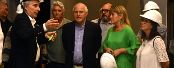 LIFSCHITZ RECORRIÓ EN ROSARIO LAS INSTALACIONES DEL MUSEO DEL DEPORTE SANTAFESINO