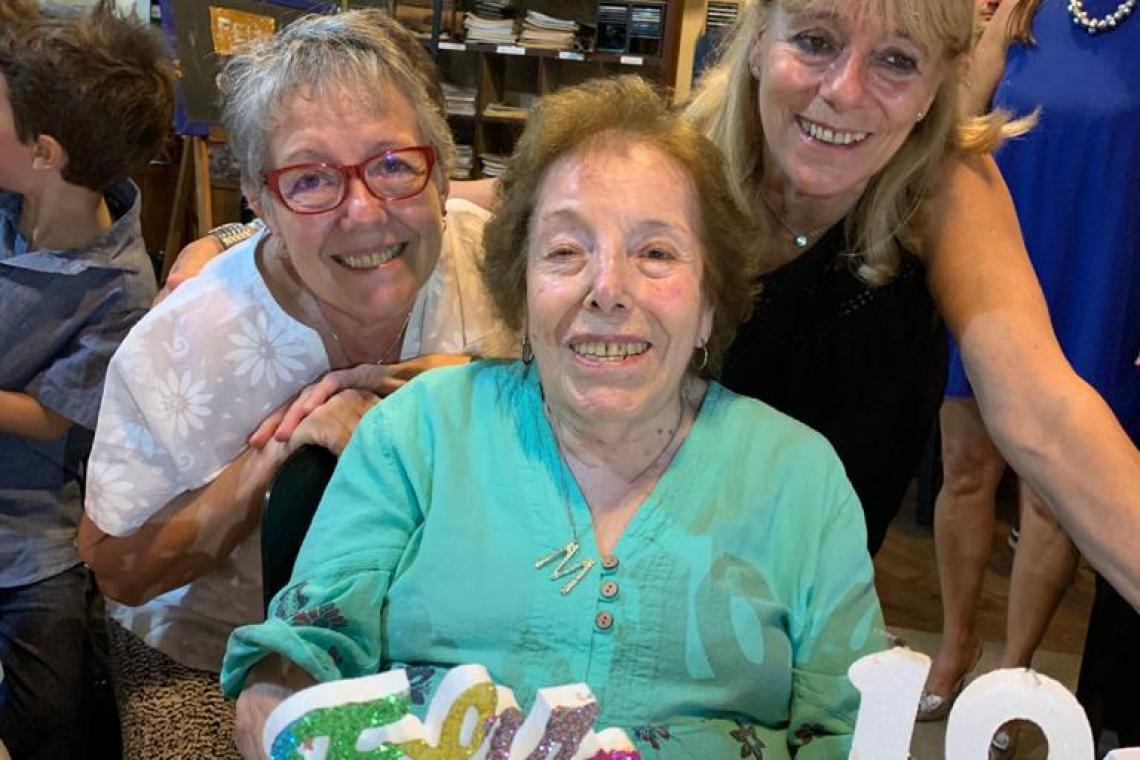 Martha, una rosarina con 104 años