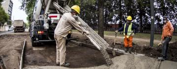 Avanza la repavimentación de avenida Bordabehere entre San Nicolás y Avellaneda