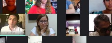Centros de Convivencia Barrial: Se desarrolló una charla virtual sobre alimentación infantil