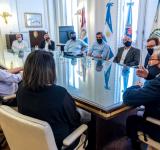 Javkin ratificó su compromiso con el desarrollo científico y tecnológico local