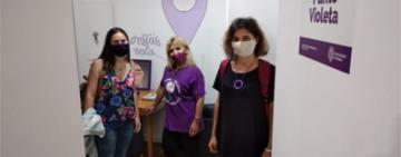 Violencia de género: en el Distrito Sur, el municipio inauguró el primer Punto Violeta