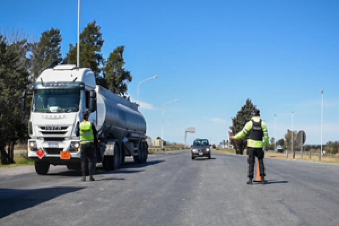 LA PROVINCIA REFUERZA LOS CONTROLES VIALES Y LA PREVENCIÓN EN RUTAS POR EL FIN DE SEMANA LARGO