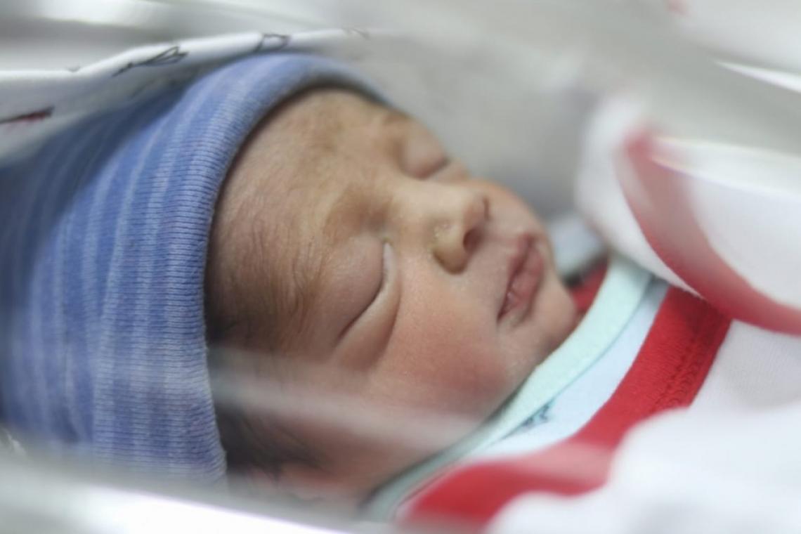 Primer rosarino 2021: Rodrigo, en el hospital municipal Roque Sáenz Peña
