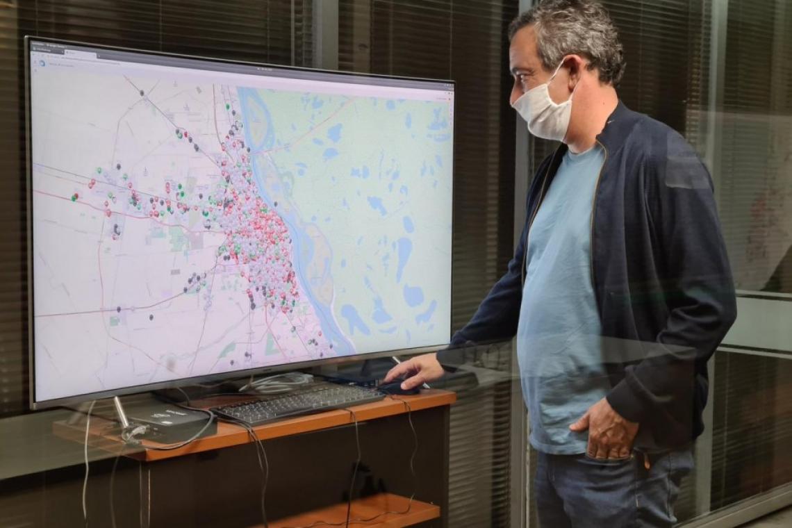 Rosario recibió 2021 sin incidentes de gravedad: Javkin detalló balance tras supervisar operativos desde el Cior