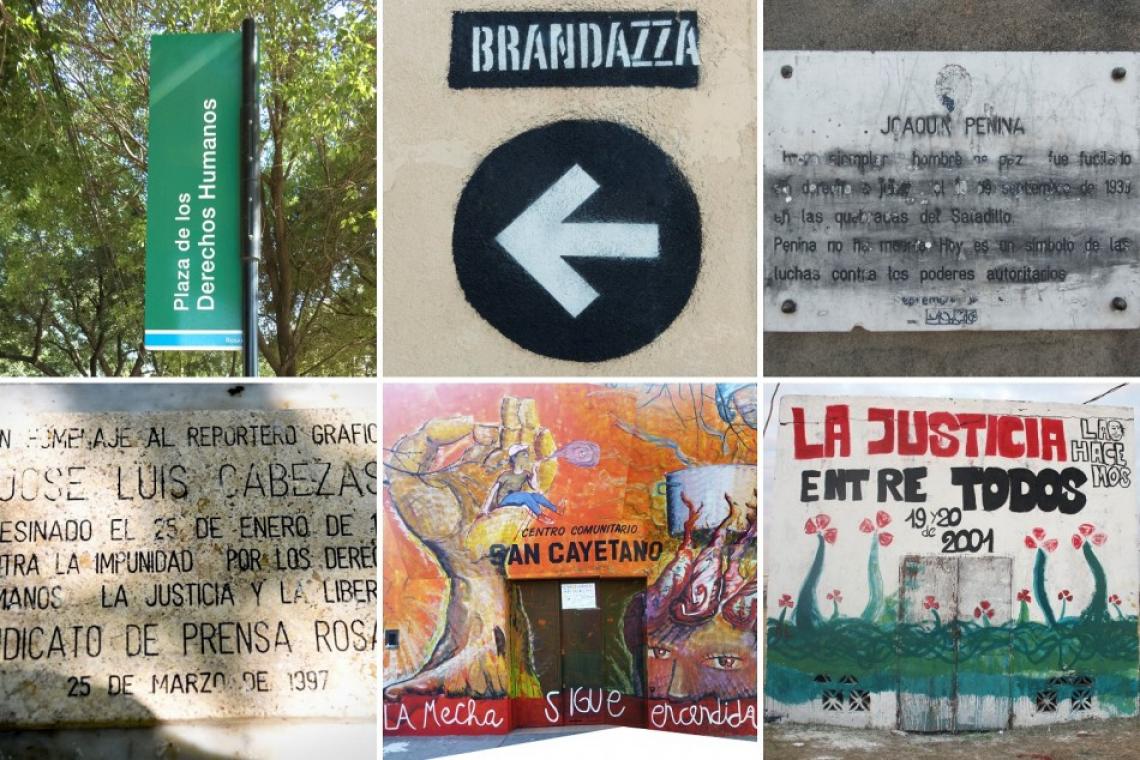 El Mapa de Marcas de Memoria de Rosario suma contenidos