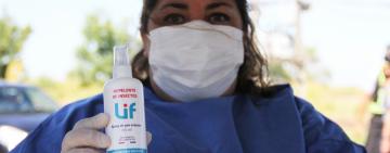 VERANO SEGURO: SE DISTRIBUIRÁN ALCOHOL EN GEL Y REPELENTE DE MOSQUITOS PRODUCIDOS POR EL LIF