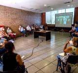 Javkin recibió a un grupo de vecinales por el tema de inseguridad