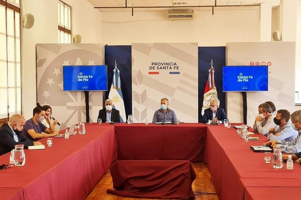 Javkin se reunió con fiscales y autoridades provinciales: reiteró pedido de mayor presencia de fuerzas de seguridad