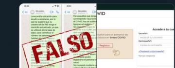 ALERTA ANTE LA CIRCULACIÓN DE FALSOS FORMULARIOS DE INSCRIPCIÓN PARA LA VACUNACIÓN COVID
