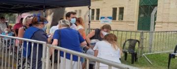 1 de marzo, comenzó la vacunación masiva en Rosario