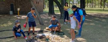 Rosario cuida a sus barrios: Nuevo Alberdi recuperó espacio público como lugar de encuentro de niñas y niños