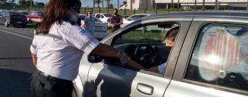 La Municipalidad controló los accesos a la ciudad al terminar el fin de semana largo