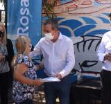 Comenzó la entrega de escrituras a familias del barrio Molino Blanco