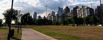 Bajo la temperatura, debido a los fuertes vientos del sur
