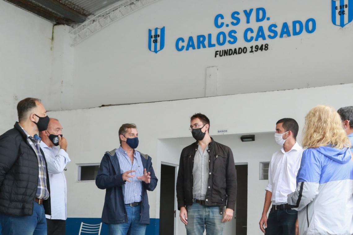 La provincia firmó convenios de buenas prácticas sociales con clubes de rosario