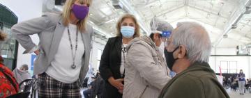  “Con la llegada de las nuevas dosis tenemos el objetivo de terminar de vacunar a personas mayores de 70 años”