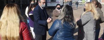 Javkin: «De lo que se hizo en este tiempo podremos decir que transformamos villa Banana en barrio Banana»