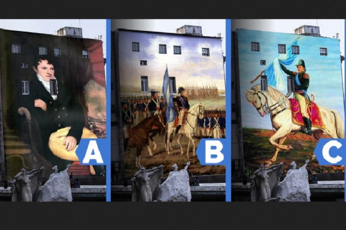 Semana de la Bandera: se pintará un mural para recordar a Manuel Belgrano