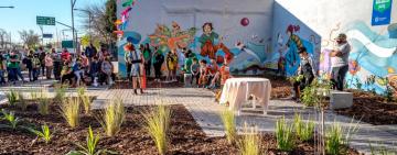 Parque Field y La Cerámica, dos barrios unidos por una plaza de bolsillo