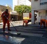 Avanzan los trabajos en Cruces Seguros y sendas peatonales