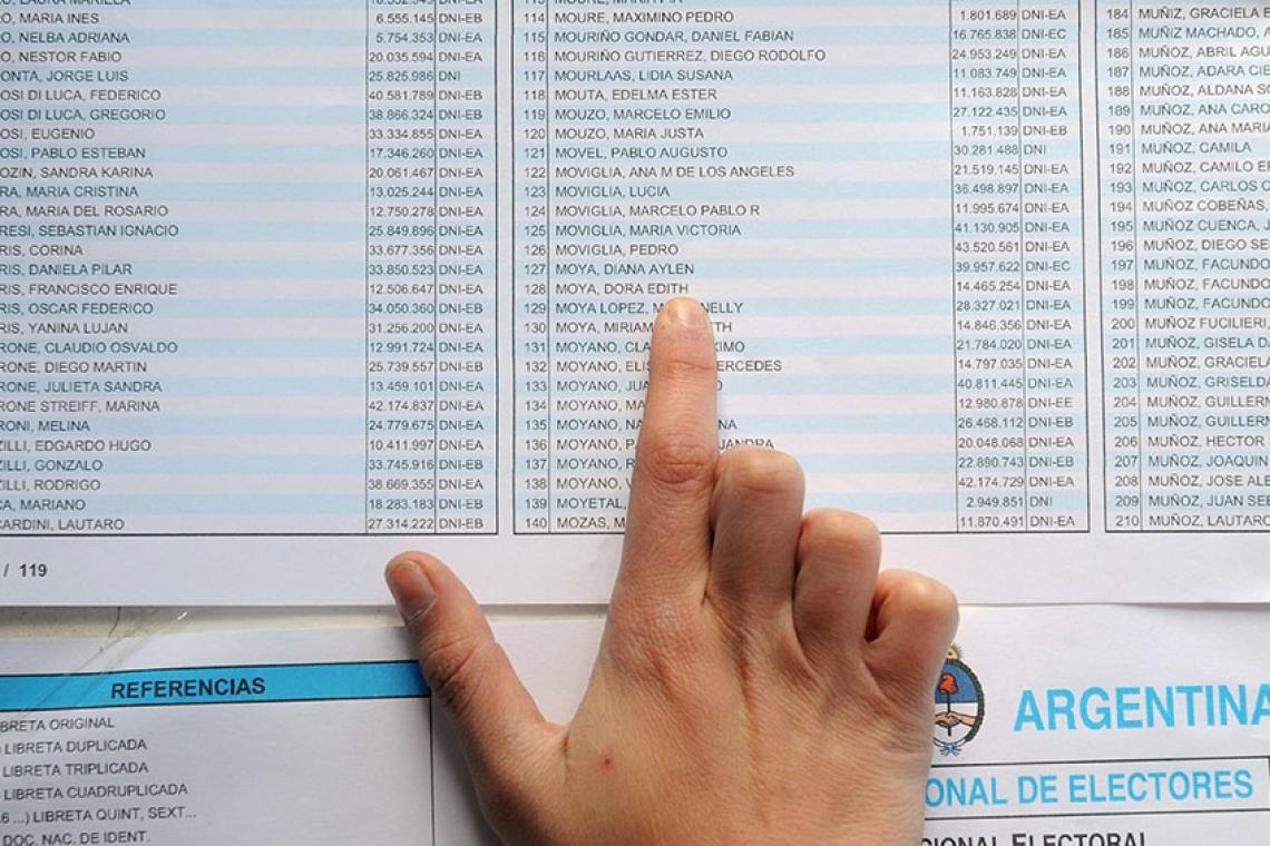 Dónde votar