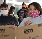 Entregaron notebooks en rosario e inauguraron un jardín de infantes en Funes