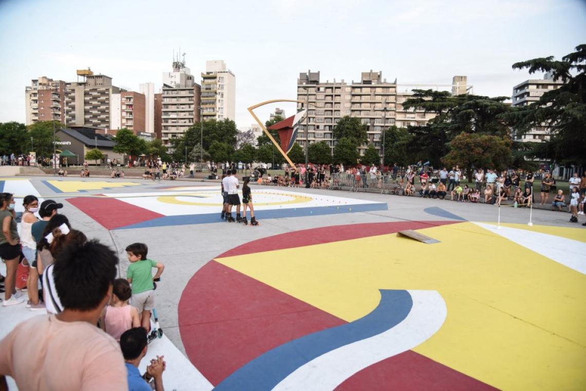 Quedó habilitado el nuevo sector de esparcimiento junto al Mercado del Patio