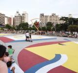Quedó habilitado el nuevo sector de esparcimiento junto al Mercado del Patio