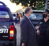 Lagna y Chimenti encabezaron un operativo de control y prevención en la ciudad de Rosario