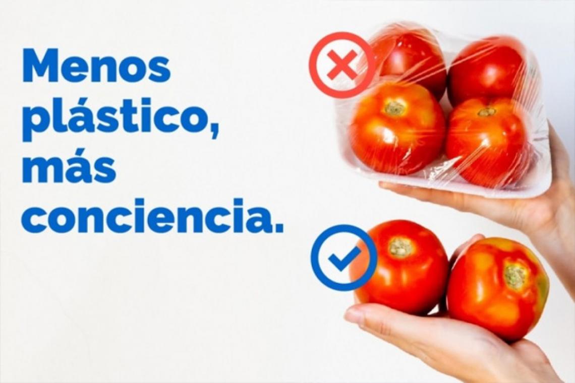La Municipalidad lanza la campaña «Menos plástico, más conciencia»
