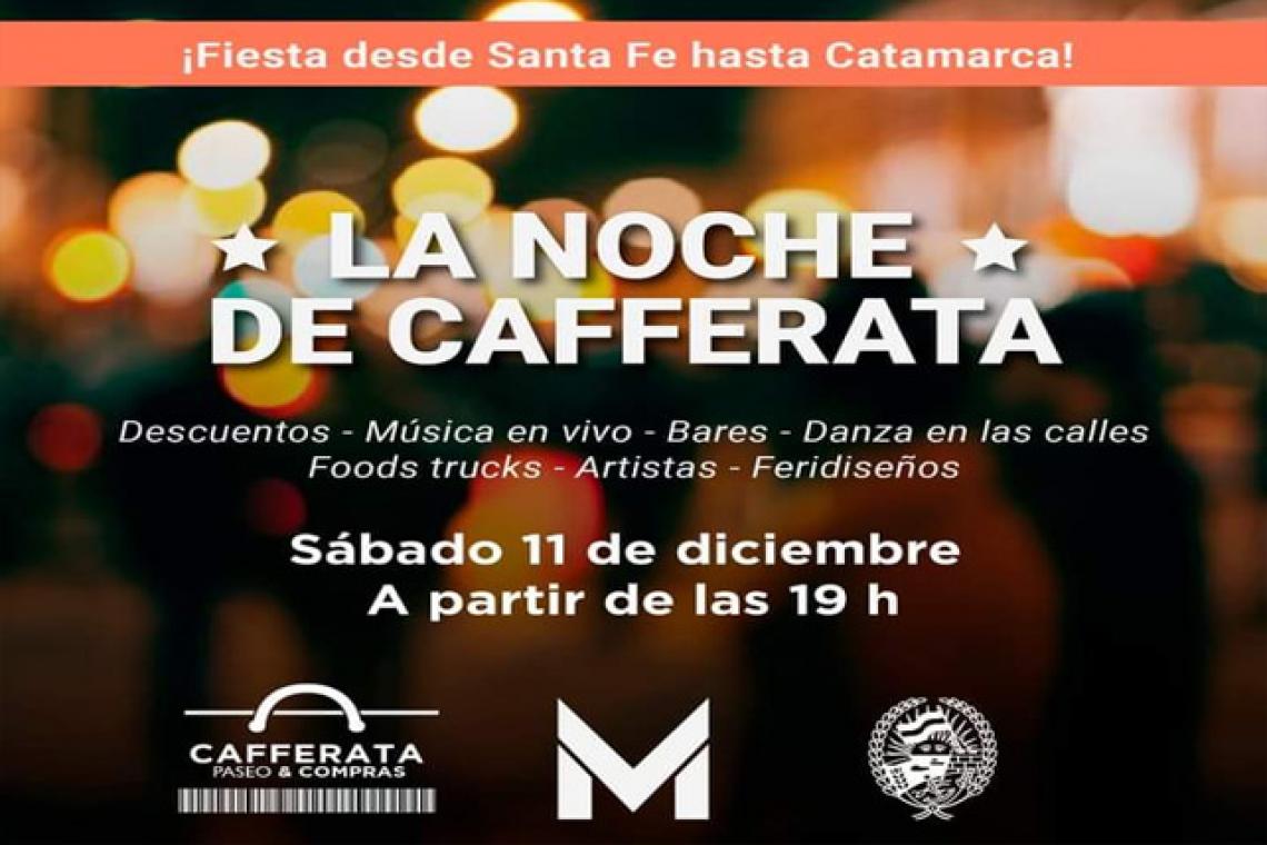 La noche de Paseo comercial Cafferata