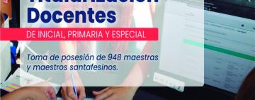 La provincia avanza en la estabilidad laboral de las y los docentes de educación inicial, primaria y modalidad especial
