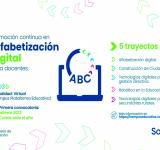 Más de mil docentes comenzaron la primera etapa del plan de formación en alfabetización digital