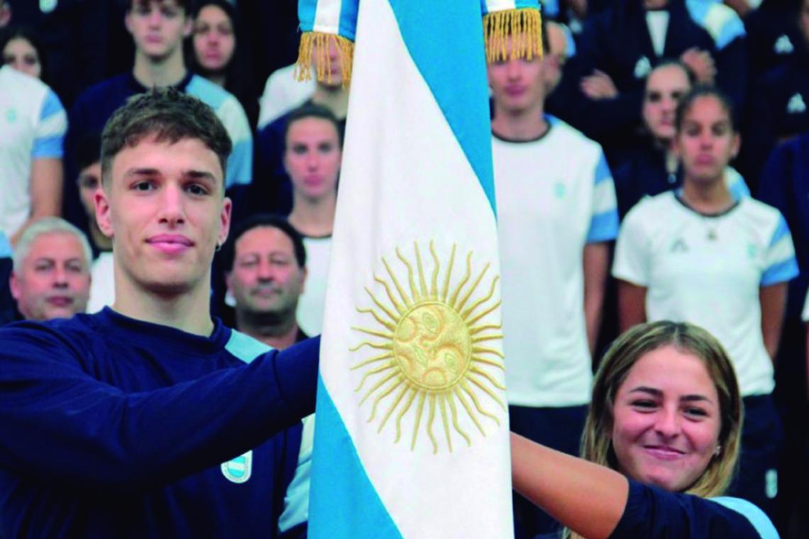 Suramericanos: con la presencia de 15 deportistas locales, la delegación argentina ya está en Rosario