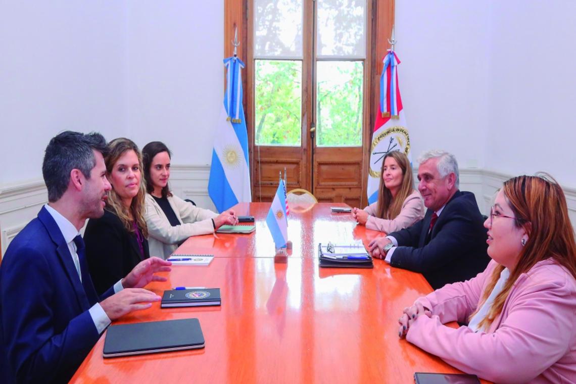 El gobierno provincial recibirá asesoramiento de la embajada de estados unidos para tratar delitos federales