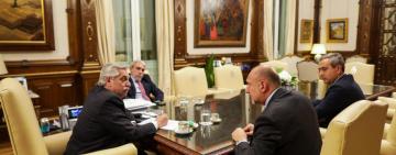 Reunión con el presidente Alberto Fernández para abordar la seguridad en la provincia