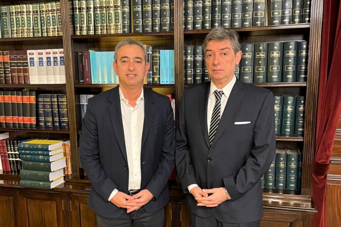 Javkin se reunió con el presidente de la Corte Suprema de la Nación