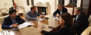 Javkin se reunió con los titulares de las Procuradurías de Narcocriminalidad y de Lavado de Activos