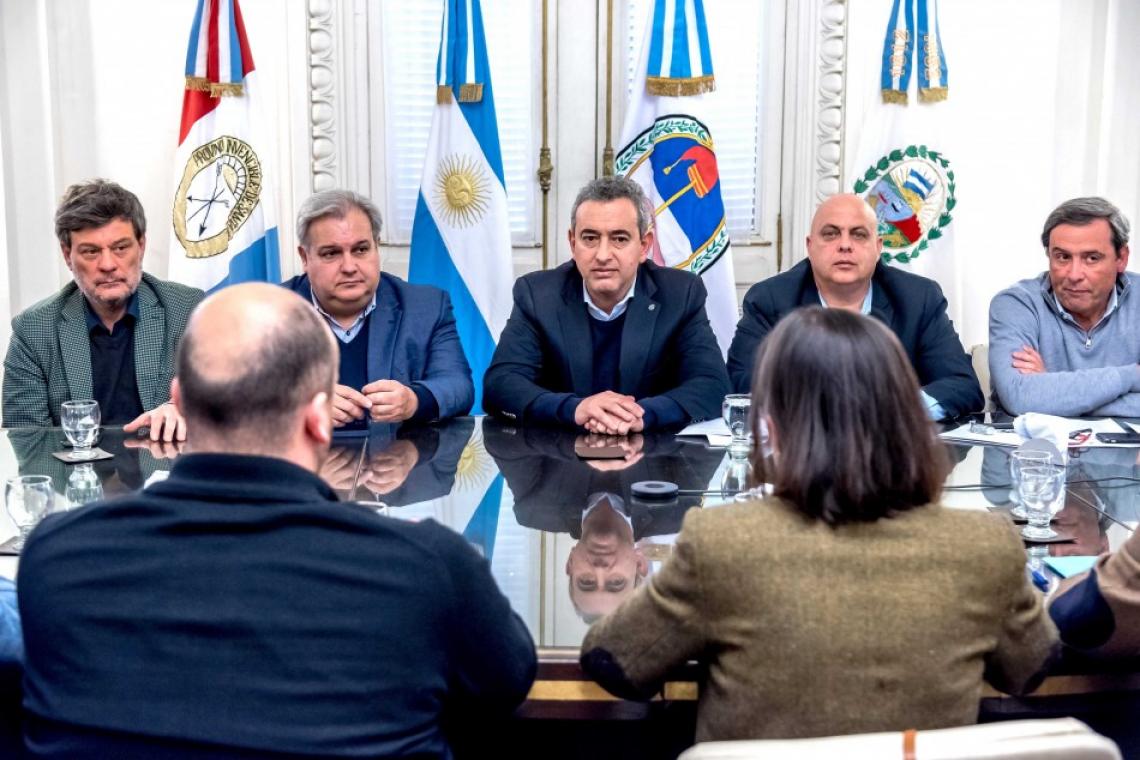 Javkin recibió a diputados en apoyo de los reclamos por más seguridad en la ciudad