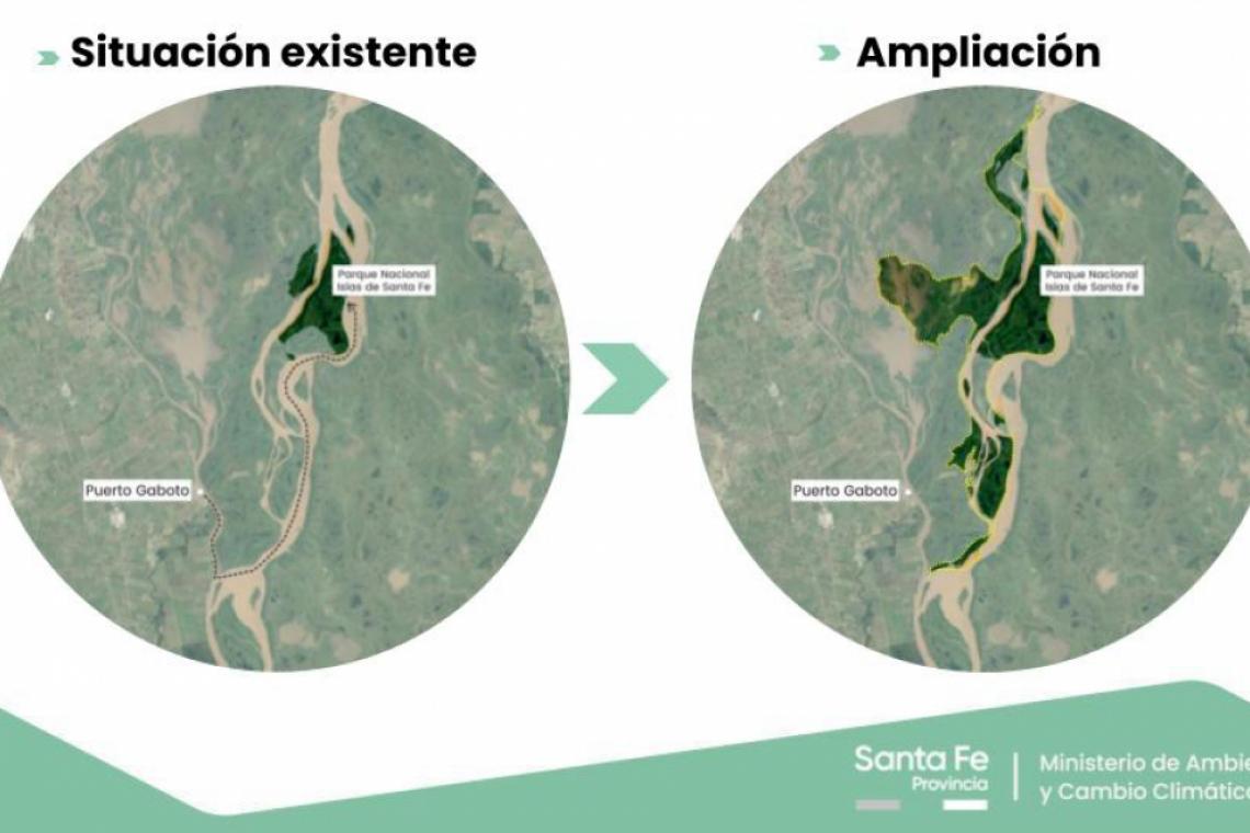 LA PROVINCIA CELEBRÓ LA SANCIÓN DE LA LEY PARA LA AMPLIACIÓN DEL PARQUE NACIONAL ISLAS DE SANTA FE