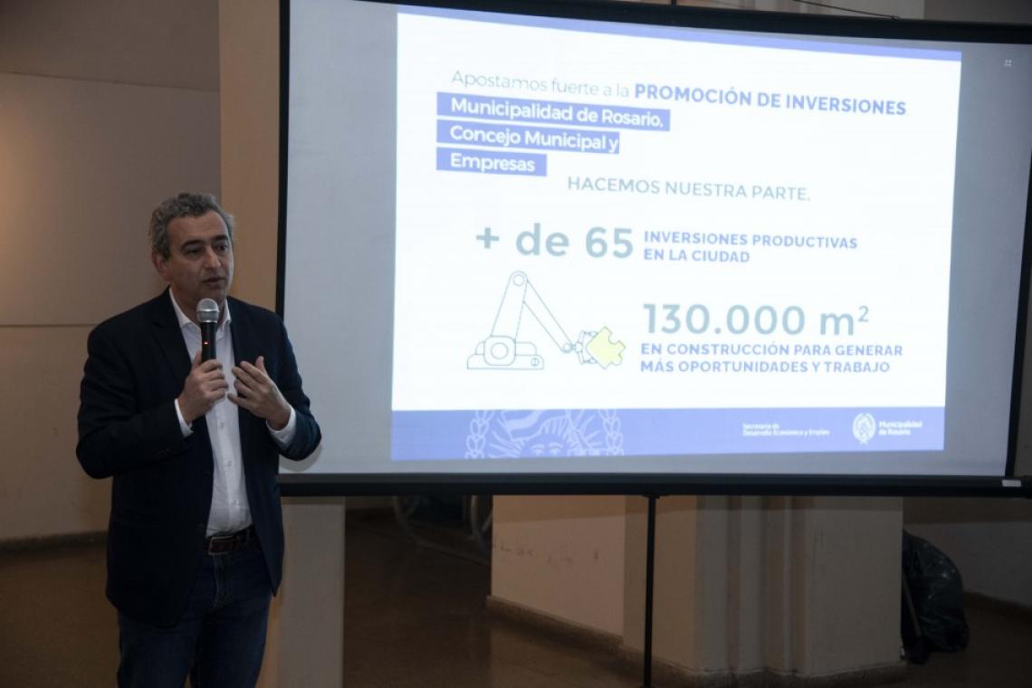 Javkin: «La ciudad tiene más de 65 proyectos de inversión productiva»