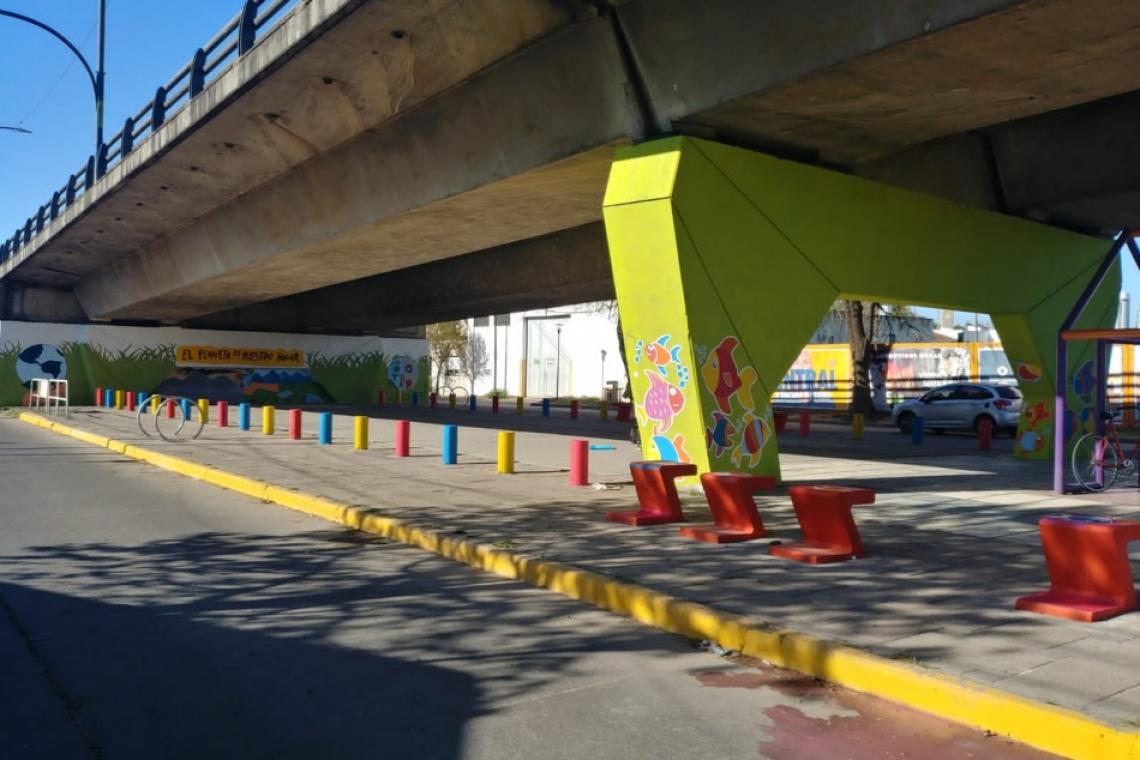 Municipio, vecinos e instituciones concretaron una transformación colectiva en el Viaducto Avellaneda