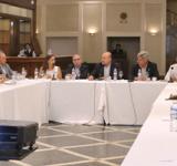 Perotti se reunió en Rosario con autoridades y representantes del sector agropecuario