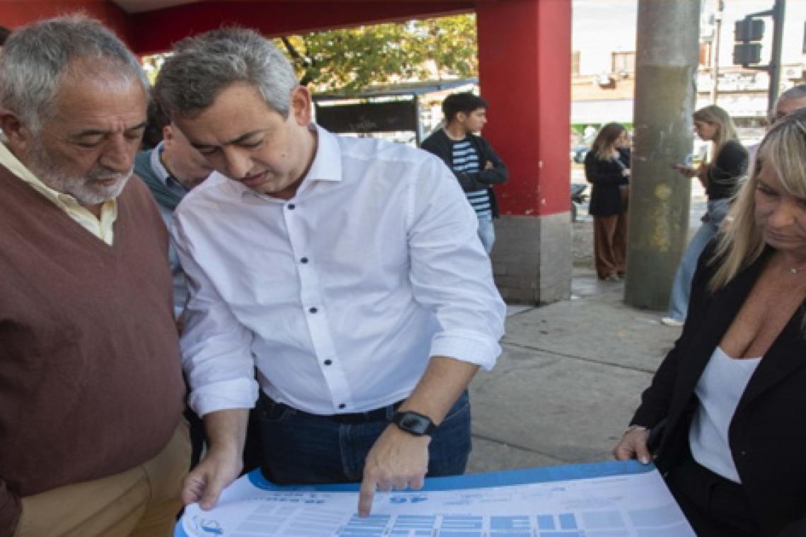 Comenzó la obra de pavimento definitivo en Empalme Graneros