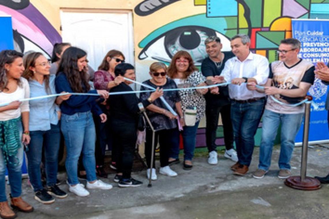 Plan Cuidar: se habilitó un nuevo espacio para el abordaje de consumos problemáticos en el Noroeste