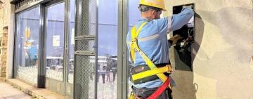 La EPE realizó operativos en zonas comerciales de Rosario para disminuir pérdidas no técnicas