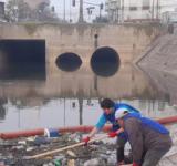 El Municipio desarrolló operativos de limpieza en el arroyo Ludueña