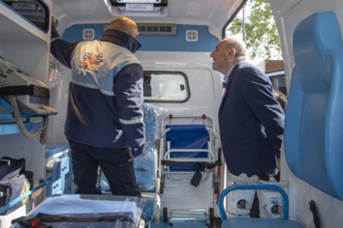 El SIES sumó tres nuevas ambulancias de alta complejidad para Rosario