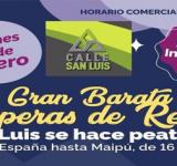 Llegan los Reyes Magos con peatonalización de calle San Luis